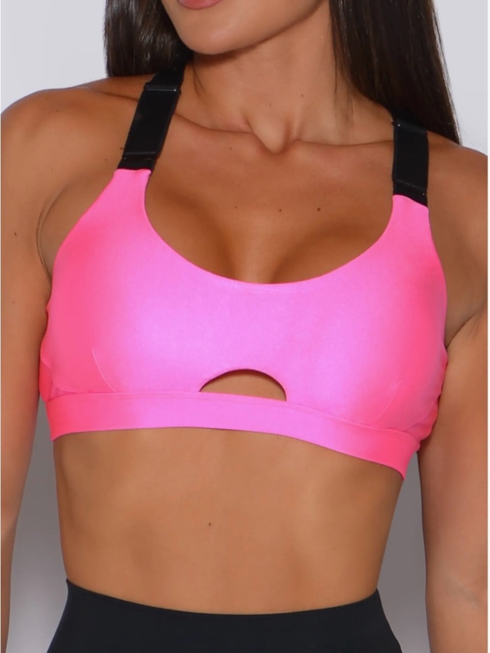 BOMBSHELL Hot Pink Sports Bra